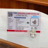 Lab-certified Parad Shivling made from pure mercury, available in various sizes, ideal for spiritual growth and divine blessings by Gurupujan.